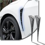 2 pi�ces prise d'air d�corative de voiture, voiture lat�rale flux d'air grille d'entr�e d'air �vent, ...