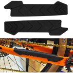 2 pices protection de chane de vlo, protection de cadre de vlo, support de colle 3m bien collant, ...