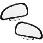 2 pices - rtroviseur d'angle mort pour voiture, grand angle, rglable  360, rtroviseurs de caravane, ...