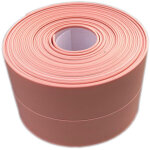 (2 pi�ces rose)plinthe souple - bande d'extr�mit� pour cuisine et salle de bain 22 mm 3, 2 m, joint auto ...