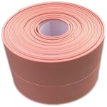 (2 pi�ces rose)plinthe souple - bande d'extr�mit� pour cuisine et salle de bain 22 mm 3, 2 m, joint auto ...