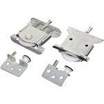 [jamais utilis�] 2 pi�ces roulette porte coulissante placard, pi�ces de porte coulissantes pour porte ...