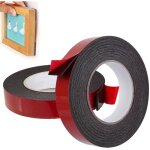 2 pi�ces ruban adh�sif double face en mousse, multi - usage extra fort, scotch double face 10m x 15mm, ...