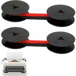 2 pi�ces rubans pour machine � �crire, 10m ruban de machine a �crire double rouleau pour gr1 ruban machine ...
