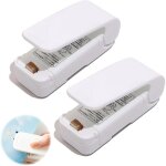 2 pi�ces scelleuse thermique, soudeuse plastique, mini soudeuse de film, machine � sceller mini scelleur, ...