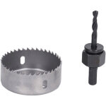 2 pi�ces scie cloche 67mm foret ouvre - outil de forage de coupe pour le travail du bois en plastique ...