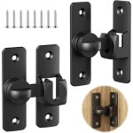 2 pices serrure de fermeture verrou porte coulissante porte coulissante fermeture porte loquet de crochet ...