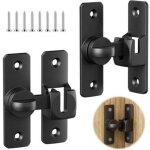 2 pi�ces serrure de fermeture verrou porte coulissante porte coulissante fermeture porte loquet de crochet ...