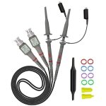 2 pi�ces sondes � pince oscilloscope 100 mhz p6100 avec kit d'accessoires 1x 10x universelles sondes ...