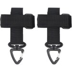 2 pices supports de gants, crochet de gant rglable, mousqueton tactique, pour gants de travail(noir) ...