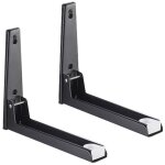 Langray - 2 pices supports micro ondes en acier inoxydable, support micro ondes avec bras extensible, ...