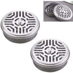 2 pi�ces supports en spirale de moustiques en acier inoxydable, pour bobines de moustiques, support spirale ...