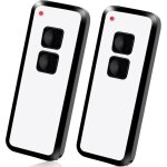 2 pi�ces t�l�commande de porte de garage pour novoferm novotron 522, 524, 502 max43 - 2, 512 mix43 - ...