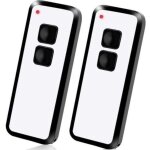 2 pi�ces t�l�commande de porte de garage pour novoferm novotron 522, 524, 502 max43 - 2, 512 mix43 - ...