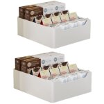 2 pices tiroir coulissant cuisine, tiroir coulissant placard, panier de tiroir, organisateur placard ...