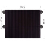 2 pi�ces tissu pare - soleil pour b�b� pare - soleil pour fen�tres de voiture pour enfants �quip� de ...