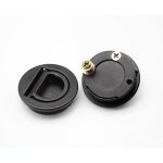 2 pi�ces trappes affleurantes, poign�e de trappe de bateau avec kit d'installation, inoxydable marine ...