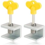 2 pi�ces verrou porte coulissante, verrou baie coulissante, bloque porte coulissante, fermeture baie ...