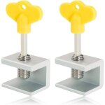 2 pi�ces verrou porte coulissante, verrou baie coulissante, bloque porte coulissante, fermeture baie ...