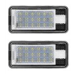 2 pi�ces voiture led num�ro hop - lpl0114 plaque lampe ampoule kit pour audi a3 s3 a4 s4 b6 b7 a6 c6 ...