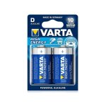 Piles alcalines varta lr 20