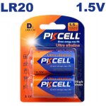2 piles lr20 ultra alcaline pkcell 1. 5v