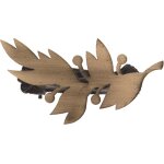 2 pinces rameau - bronze