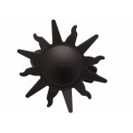 2 pinces soleil - nickel noir 2 pinces soleil - nickel noir