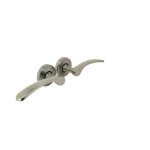 Alpertec 2 poignes sur rosace eva / soho gris mat alpertec, laiton sans trou a2 voir les dtails du ...