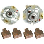 2 porte - balais de charbon pour le moteur rs550 et 4 balais de charbon pour la perceuse - visseuse