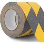 2 rouleau bande antid�rapante 5cm x10m, antid�rapant adh�sif, ruban antid�rapant solide pour les marches ...