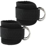 2 sangles cheville musculation poulie, ankle straps kickback jambes / fessiers, accessoires fitness