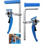 2 serre joint rapide de table en acier avec poign�e � levier, serre joint menuisier, pinces et tendeurs ...