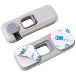 2 serrures r�frig�rateur anti - enfant double porte serrure armoire s�curit� adh�sif fort sans outil ...