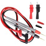 2 sets multim�tre 1000v 20a, kit de pointes de mesure, cordon multim�tre en silicone, 1 m, double isolation ...