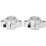 2 supports de rail de guidage � billes pour mouvement lin�aire, pour arbre de 40 mm de diam�tre shf40 ...