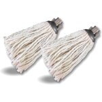 2 ttes serpillres  franges de rechange pour balais espagnols tte universelle  visser - quantit ...