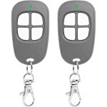 2 x aam0049 aam0085 aam0121 telecommande portail, 433, 92 mhz t�l�commande compatible avec scs sentinel, ...