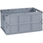 2 x bacs pliants professionnels, stables, plastique de qualit, 60 l, caisse, 31, 5 x 58, 5 x 40 cm, ...