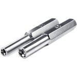 2 x embout pour tournevis compatible avec console et / ou jeu nintendo nes, snes, n64, gamecube, gameboy, ...