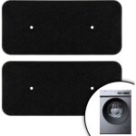 Basetbl - 2 x filtres sche linge candy, filtre ponge pour sche - linge hoover candy 40006731, filtre ...