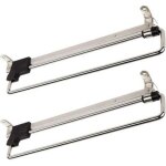 2 x porte - cintres coulissant portemonteaux t�lescopic porte - v�tements extractible 300 mm