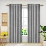 Woltu - 2 x rideau occultant avec ruban transparent rideaux en velours de tomb lourd de fentre thermique, ...