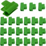 20 attaches pour tuyaux adapt�es aux tuteurs de 11 mm, serre, film, tunnel, support de jardin et filet ...