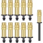 20 buses d'irrigation, t�tes d'irrigation goutte � goutte r�glables de 1 / 4 de pouce, pulv�risateurs, ...