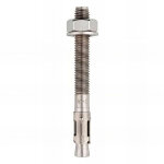 20 goujons d'ancrage aisi 304 m12 x 70mm (d. 12 mm) inox a2 - 93621207502 -