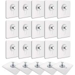 20 pcs accroches tableau sans percer, fixation cadre sans percer, accroche cadre sans percer adhesif ...