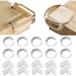 Gabrielle - 20 pcs coin de table protection bebe protection, protege angle de table avec une super colle ... Gabrielle - 20 pcs coin de table protection bebe protection, protege angle de table avec une super colle ...