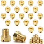 20 pcs gicleurs principaux, gicleur principal de carburateur, buses de carburateur taille