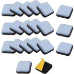 20 pcs patins glisseurs pour meubles auto - adh�sifs patins en t�flon pour meubles carr�s patin de chaise ...
